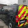 Chevron Kit applied to the back of a vehicle